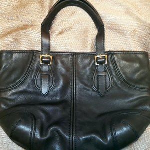 Antonio Melani Leather Shoulder Bag